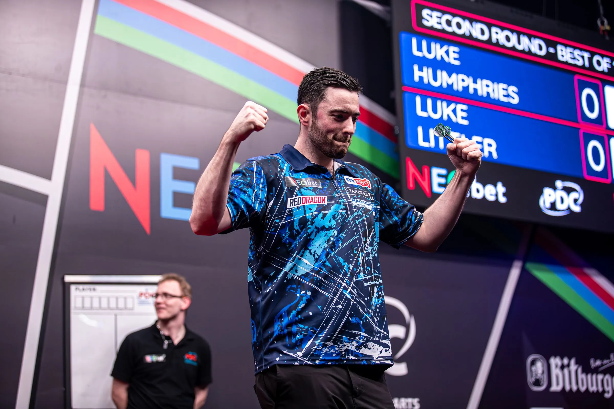 Luke Humphries spürt Erschöpfung nach Match gegen Luke Littler: "Ich brauche dringend ein paar Wochen Ruhe, aber am Finaltag geht es erst richtig los"