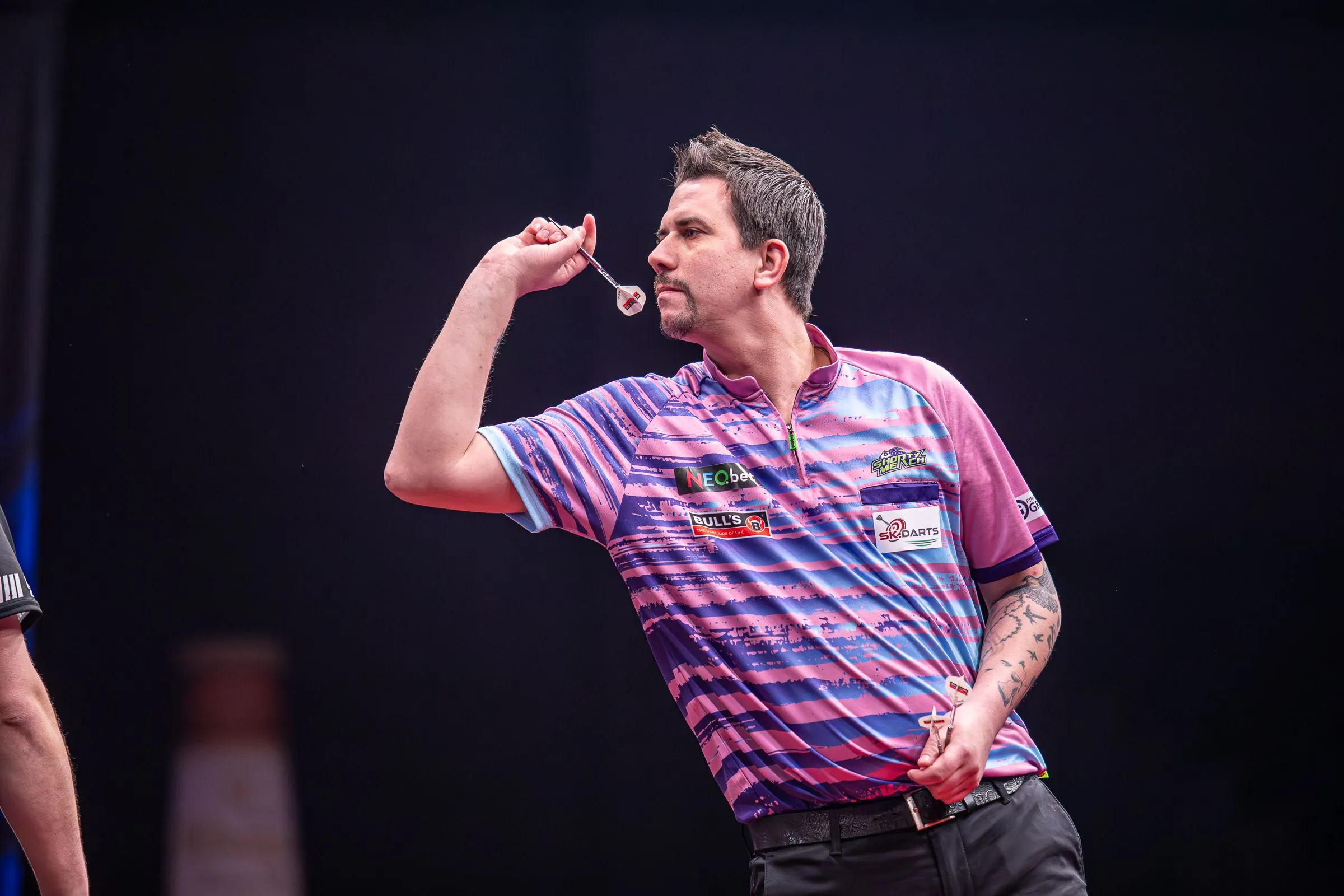 Aus für Michael Unterbuchner in der zweiten Runde der International Darts Open - Stephen Bunting zu überlegen