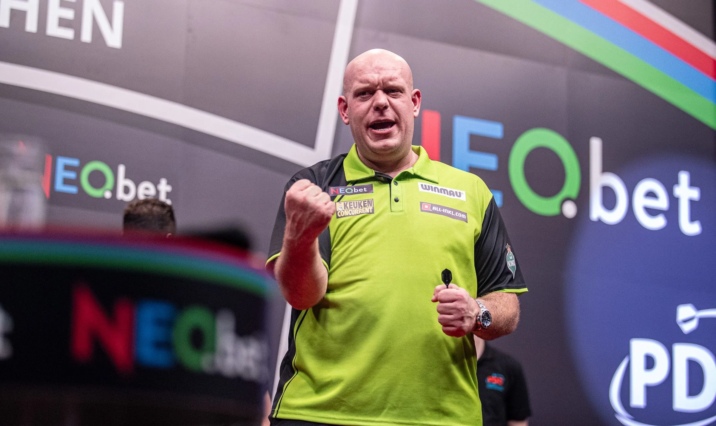 "Ich hätte dieses Match einfach 6-0 gewinnen müssen" - Michael van Gerwen kritisiert seine eigene Leistung beim German Darts Grand Prix