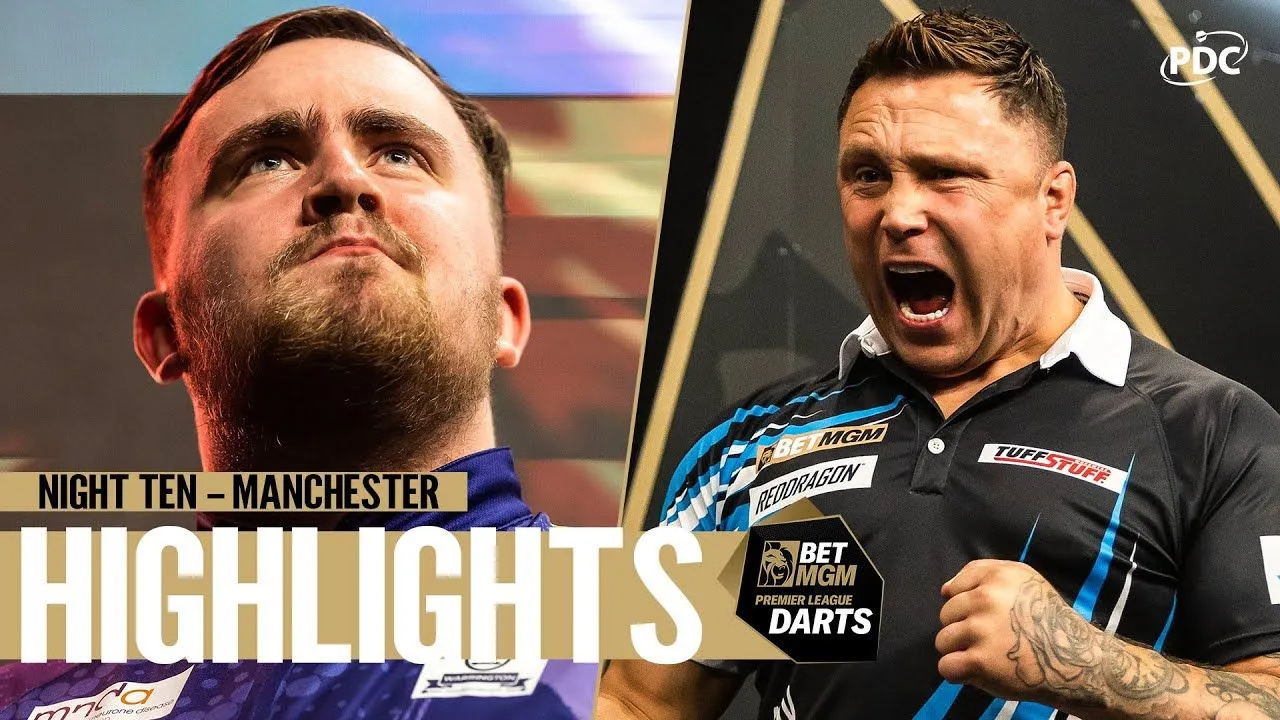 VIDEO: Höhepunkte der zehnten Runde der Premier League mit einem 9-Darter und einem weiteren Wochentitel für Luke Littler