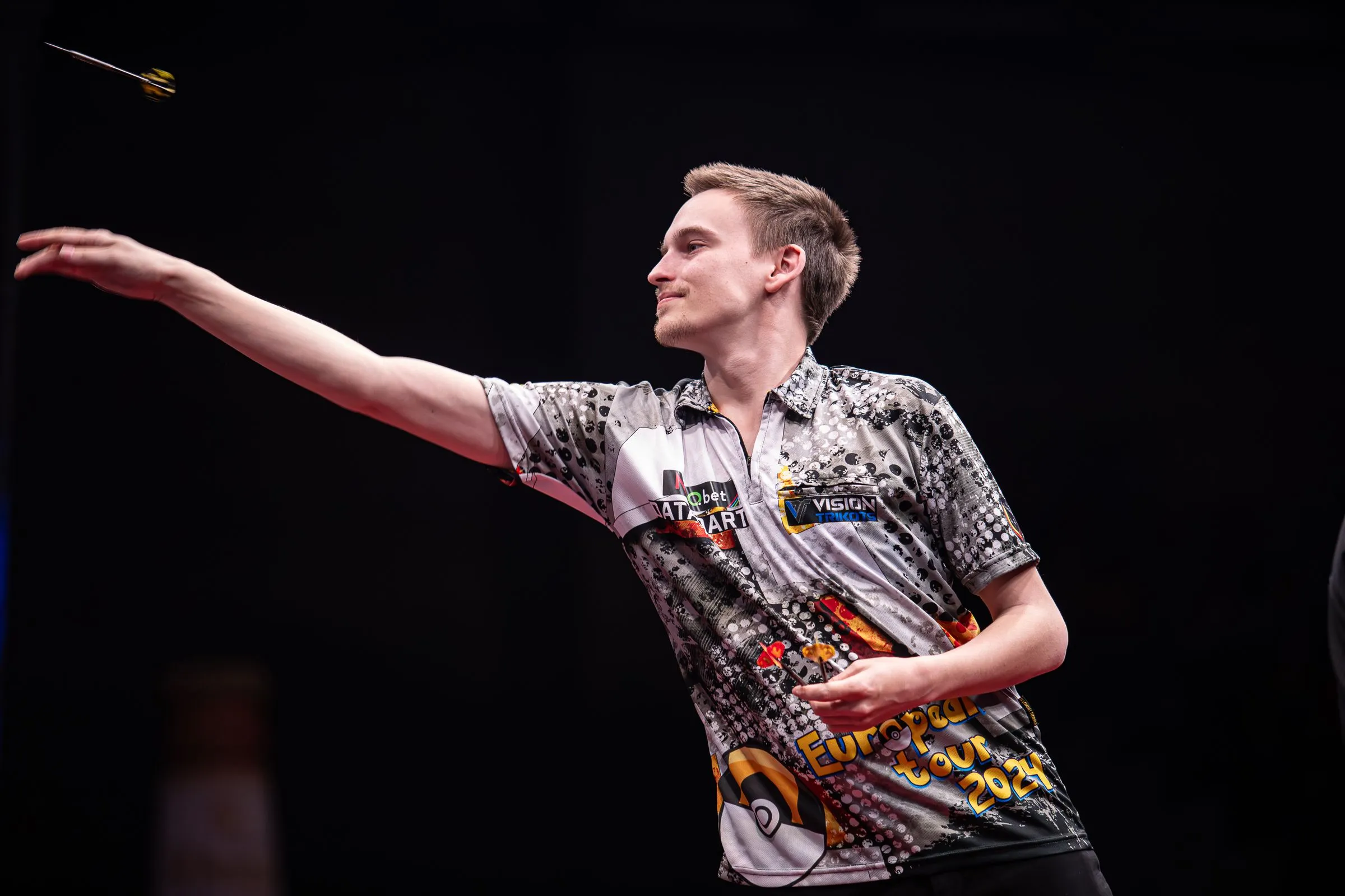 Ricardo Pietreczko einer von fünf Debütanten beim World Matchplay 2024