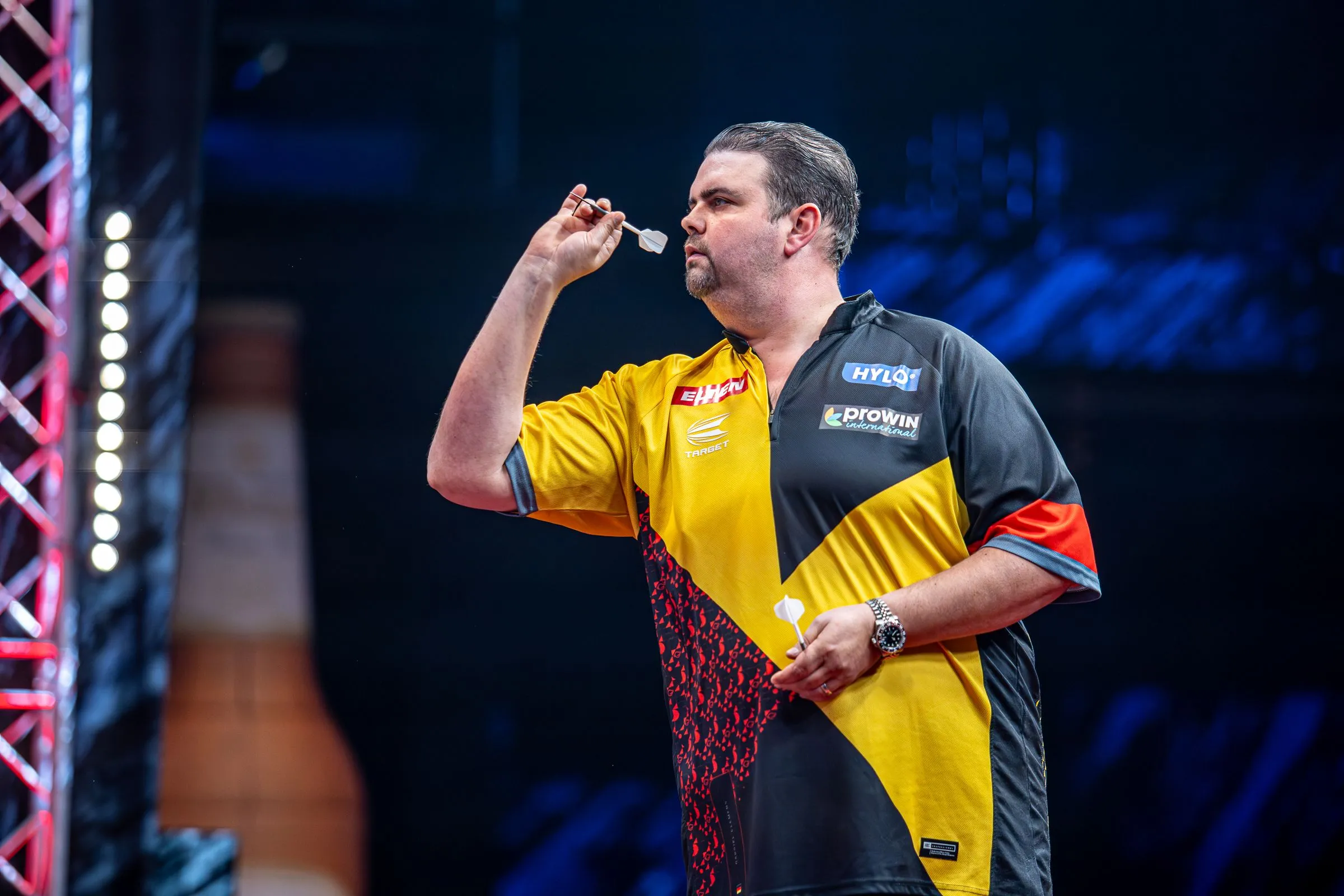 Hier finden Sie den vollständigen Spielplan für die European Darts Championship 2024