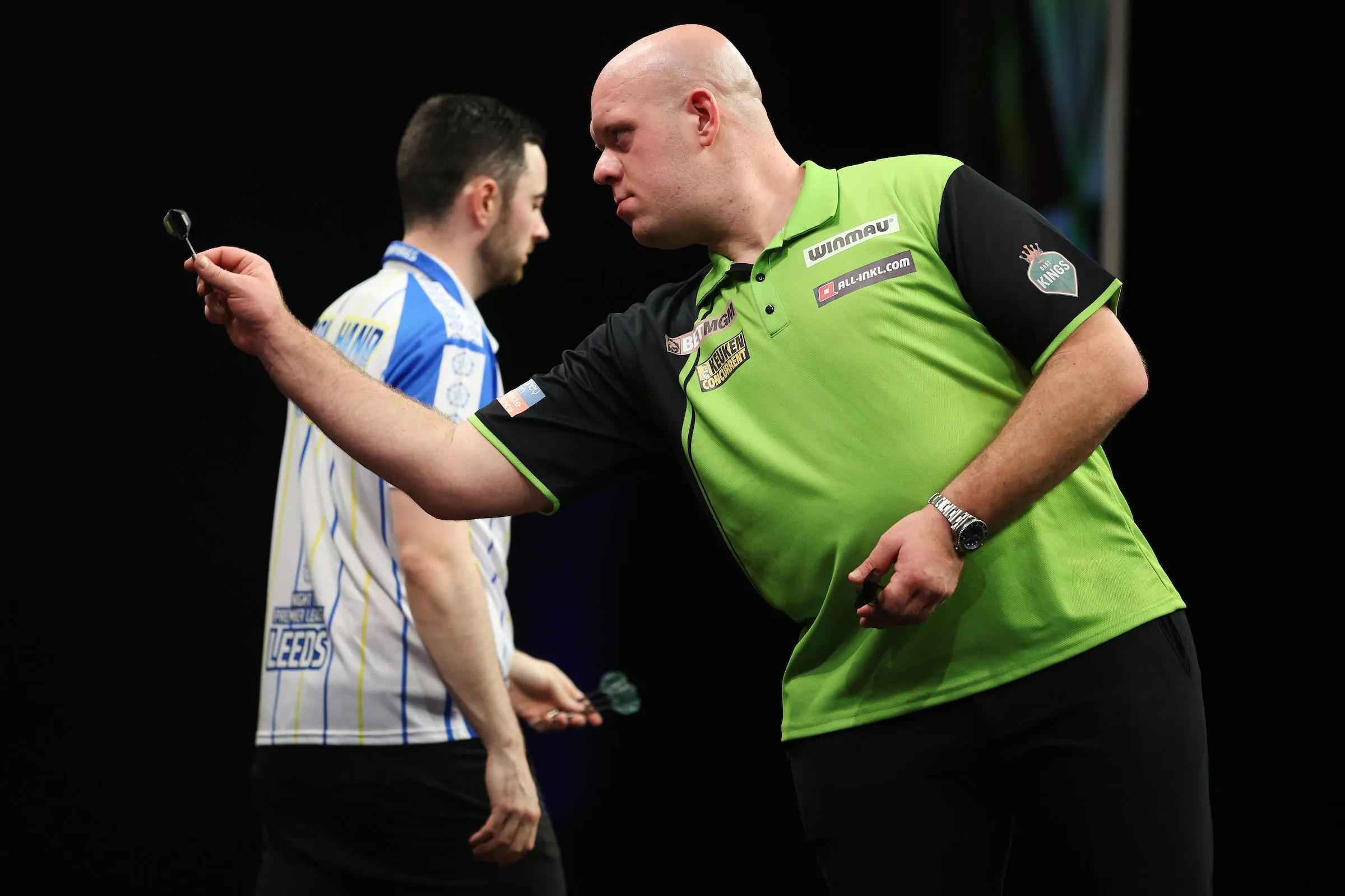 Aufstellung für die Play-offs der Premier League Darts 2024 bekannt