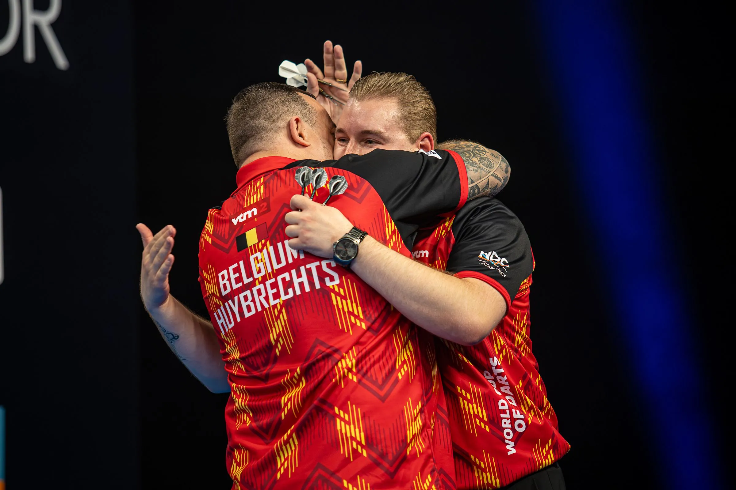 "Seltsam, dass sie überhaupt ein Duo waren, aber toll, dass sie so gut gespielt haben" - Jelle Klaasen über belgisches Duo beim World Cup of Darts