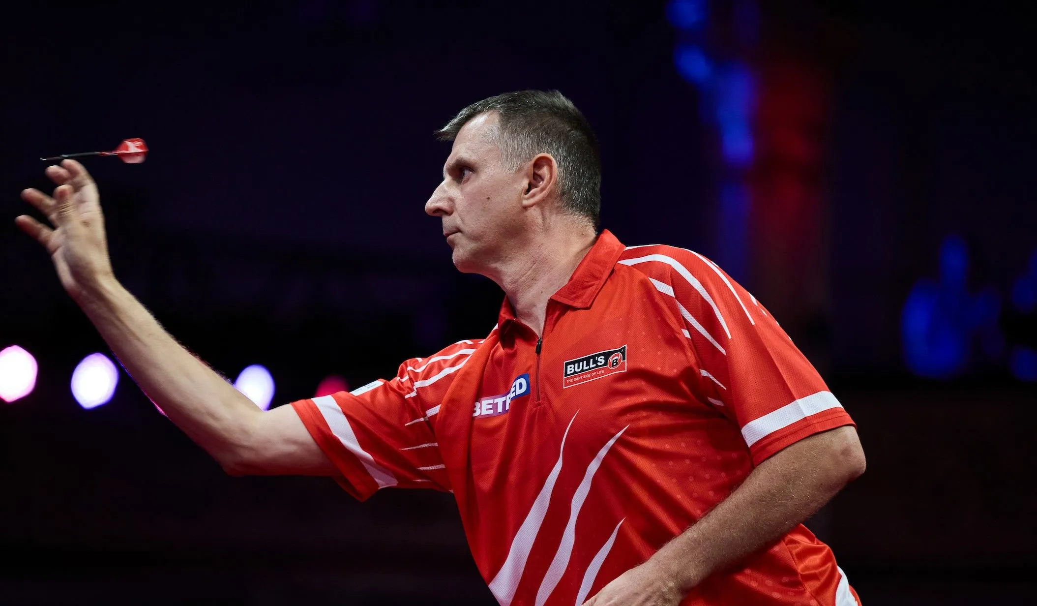 Spielplan Freitagnachmittag bei der Swiss Darts Trophy 2024 mit Bruno Stöckli im Duell gegen Krzysztof Ratajski