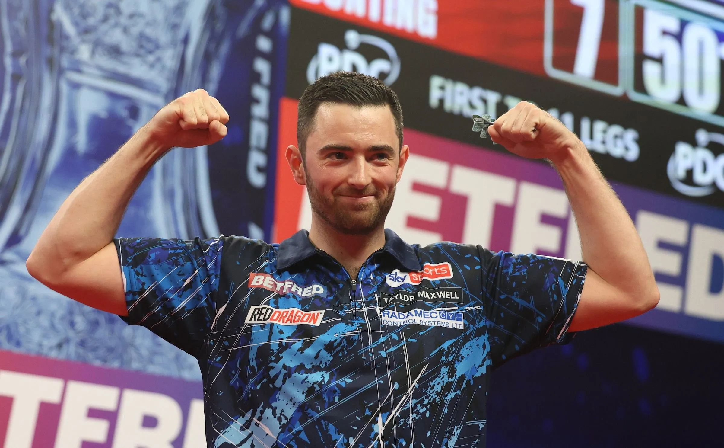 "Wenn Dimitri das Spiel verlangsamen will, dann tut er das einfach. Ich habe genug Erfahrung, um damit umzugehen" - Luke Humphries bereit für die Revanche gegen Dimitri Van den Bergh