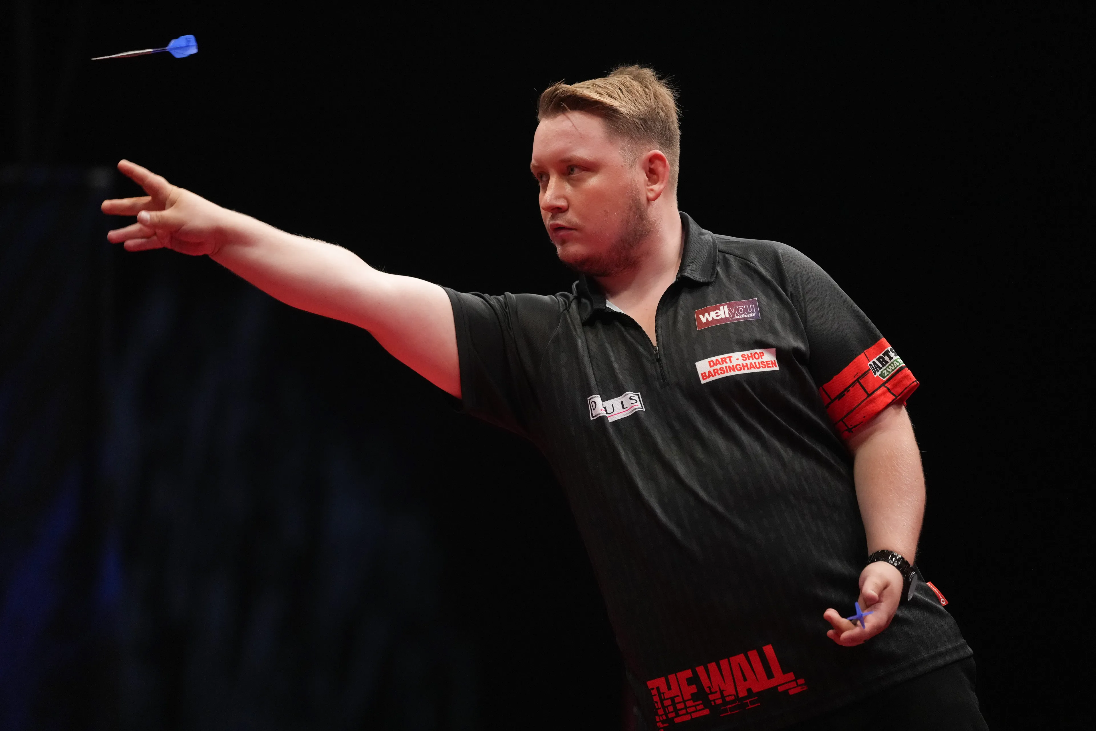 Martin Schindler unterliegt Dimitri Van den Bergh in Auftakt-Match des World Matchplay 2024