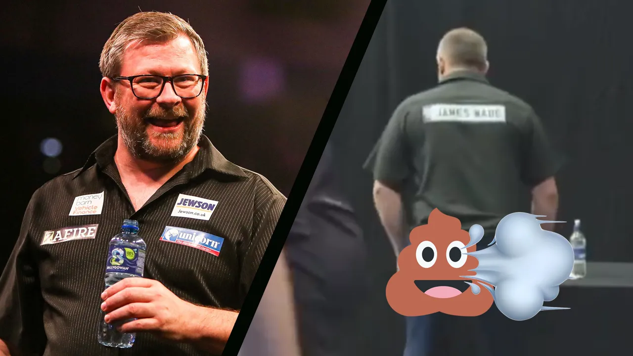 VIDEO: James Wade lässt nach seinem Comeback auf der Pro Tour einen gewaltigen Furz los