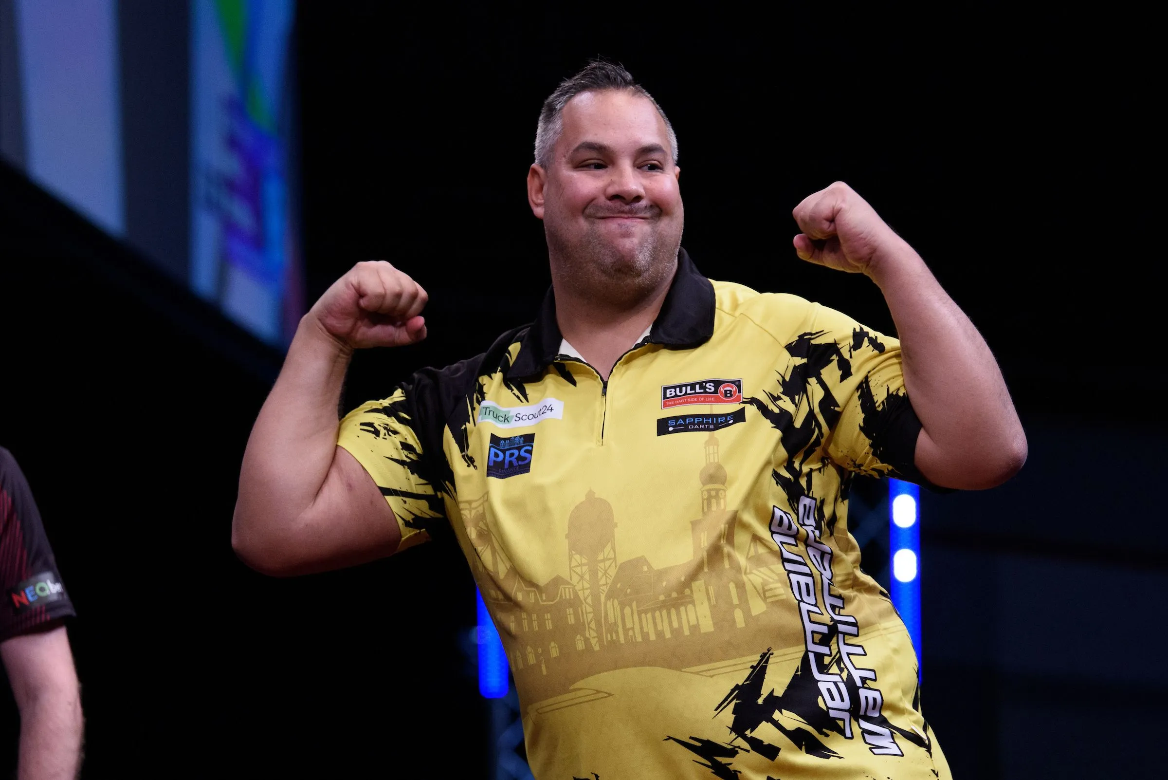 Jermaine Wattimena steht nach Halbfinal-Erfolg über Danny Noppert erstmals in einem PDC-Major-Finale