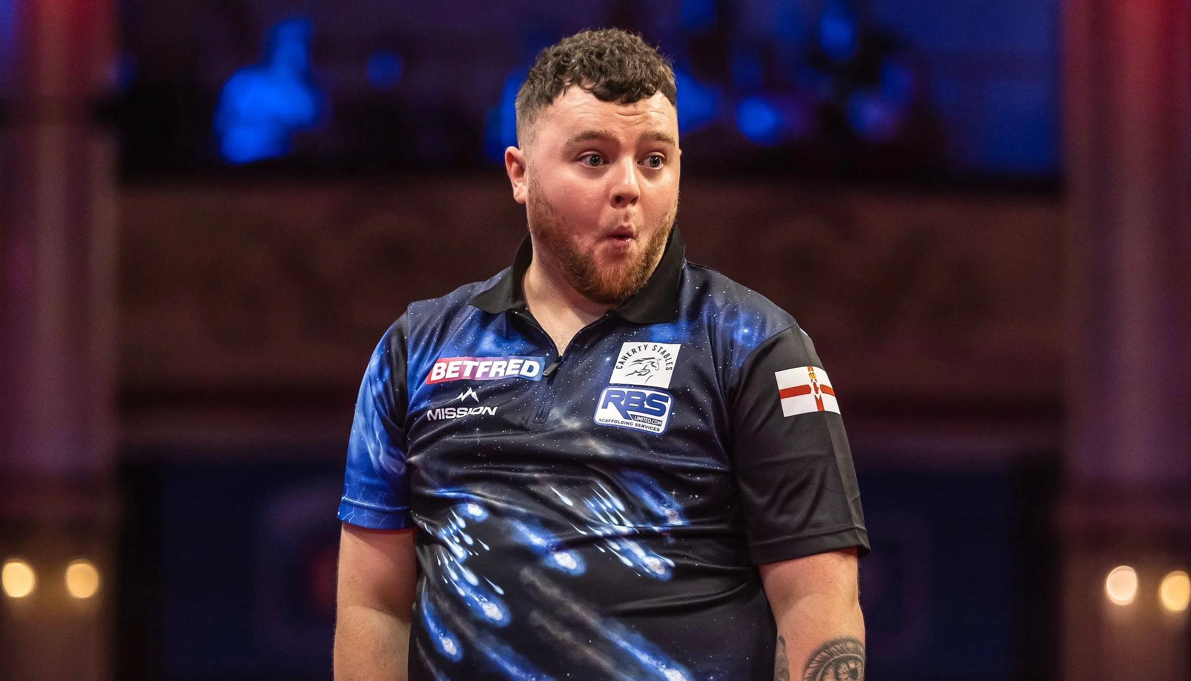 Josh Rock erzielt 18 perfekte Darts in Folge, darunter ein 9-Darter bei Players Championship 28