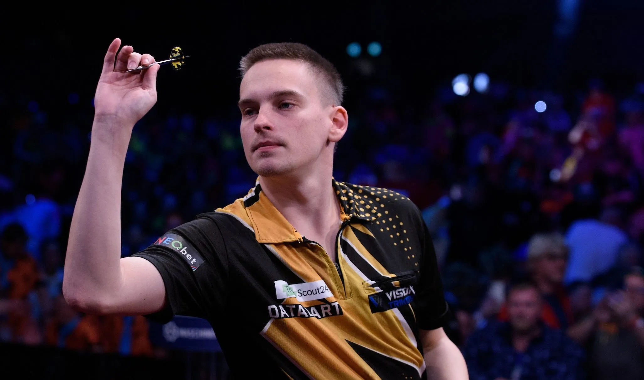 Spielplan Sonntagnachmittag bei der European Darts Championship 2024: Ricardo Pietreczko kämpft um Halbfinal-Einzug