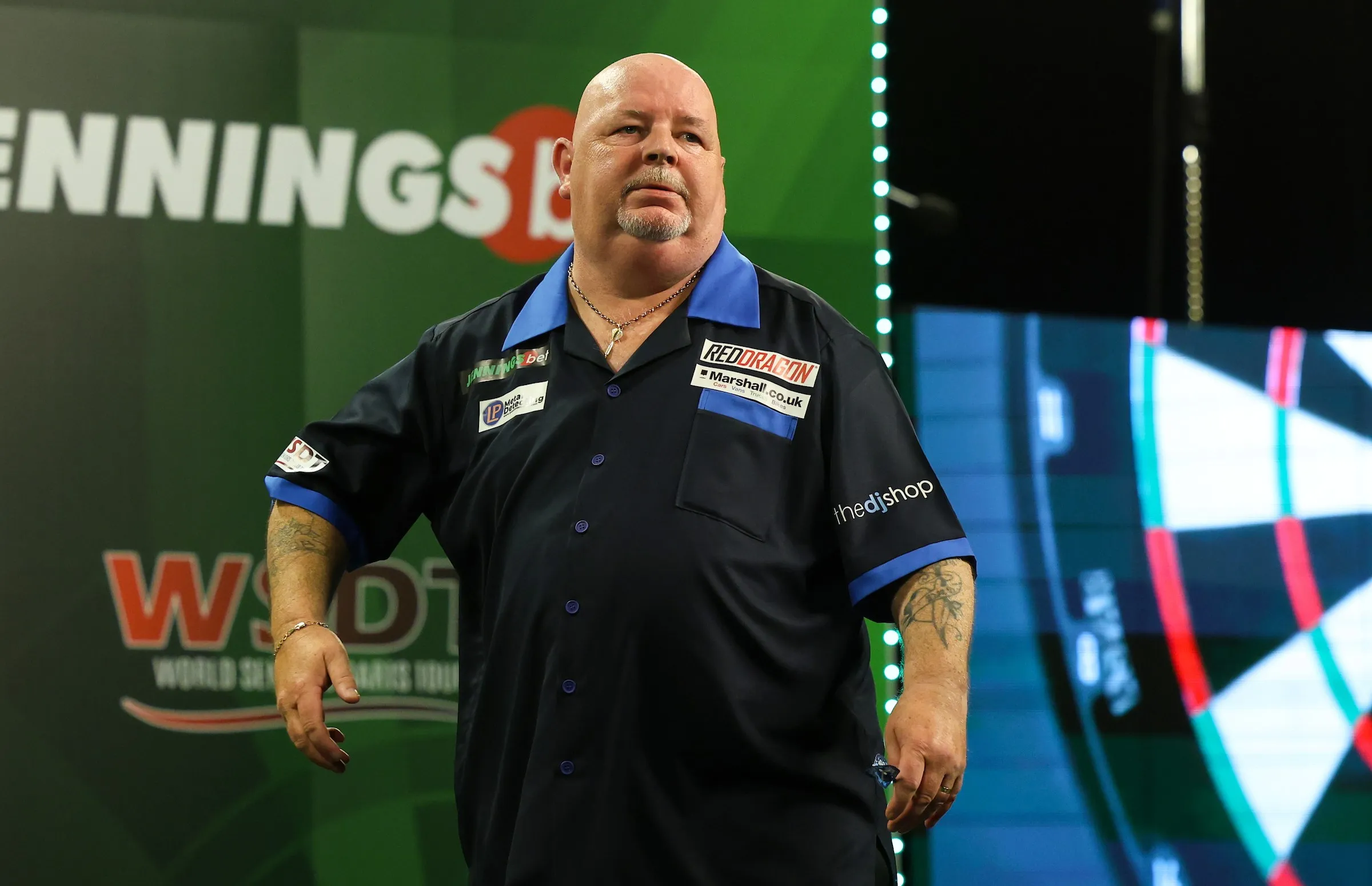 Robert Thornton bucht rein schottisches World Seniors Darts Masters Finale mit John Henderson