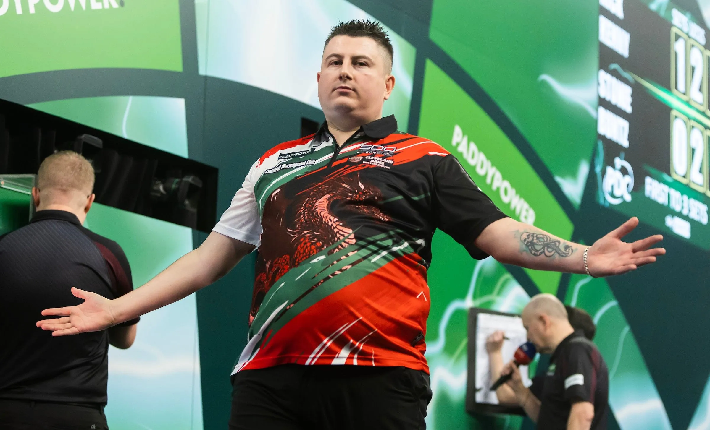 "Er ist ein echter Gentleman, ich freue mich sehr auf das Match" - Nick Kenny bereit für das Duell mit Raymond van Barneveld