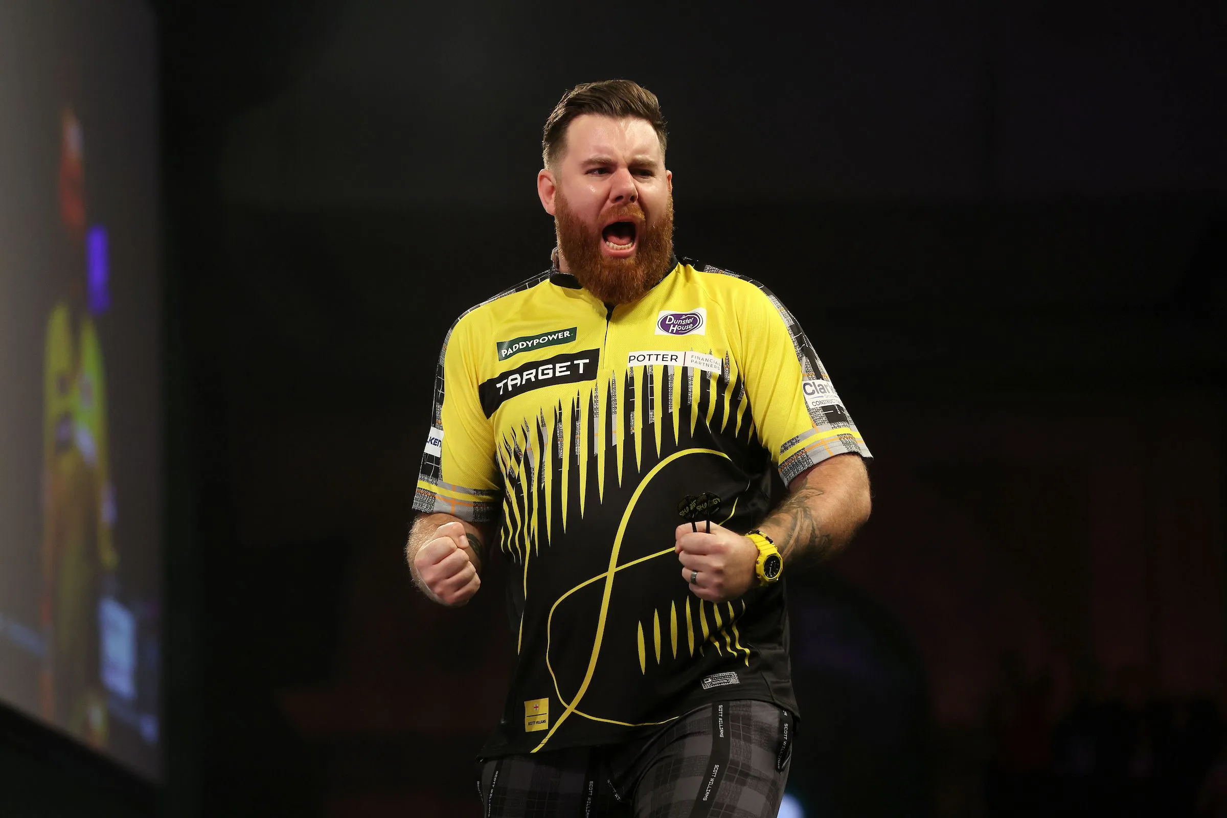 Scott Williams sorgt mit Sieg über Rob Cross für nächsten Paukenschlag bei der Darts WM 2025
