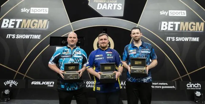 Littler, Humphries und Cross erhalten nach 9-Dartern in der Premier League Darts Golddarts