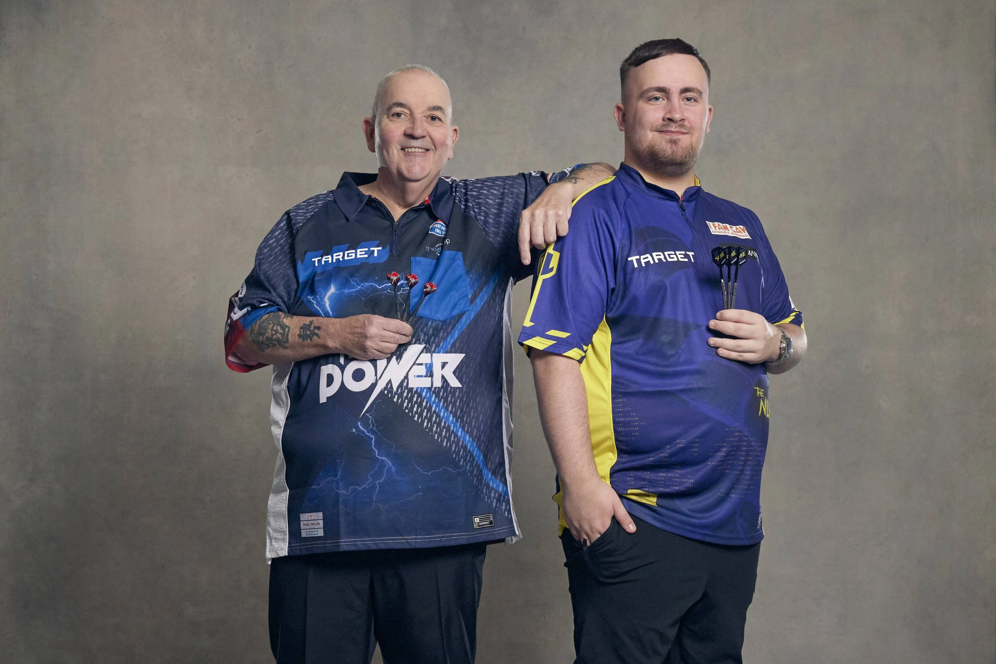 luke littler phil taylor 3 credit target darts