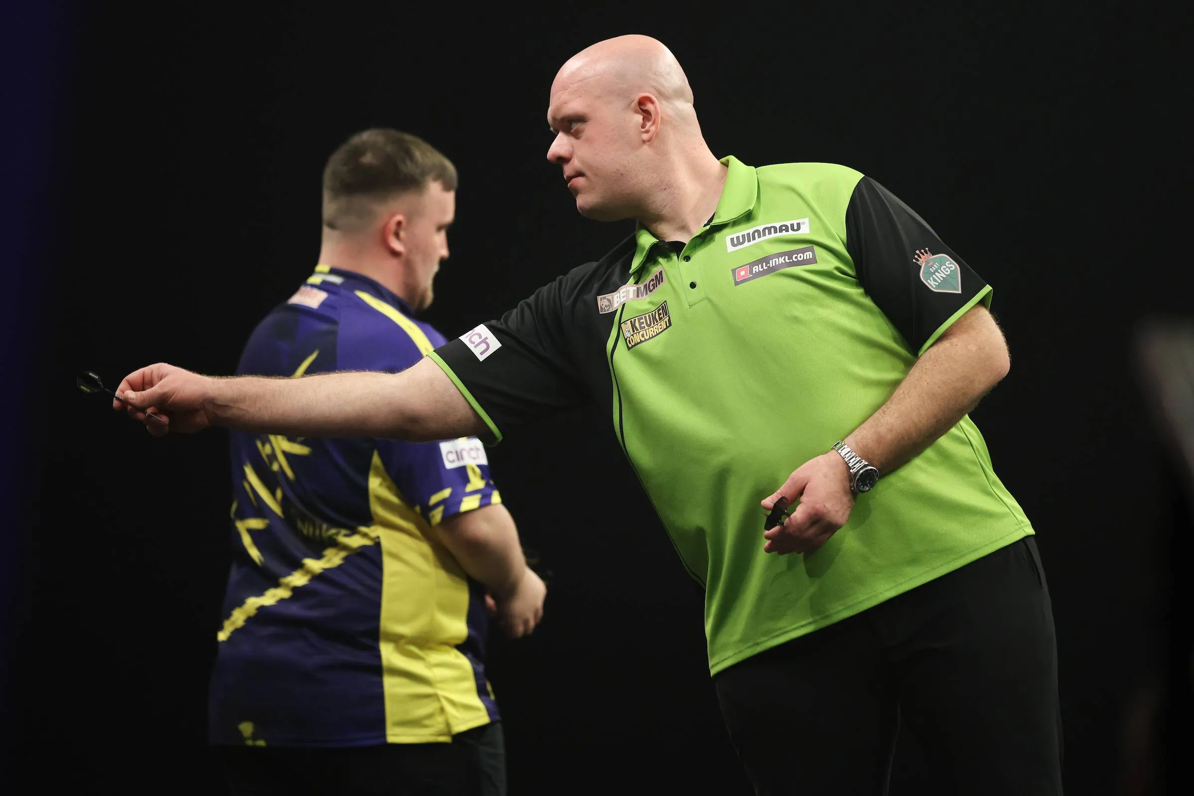 michael van gerwen luke littler