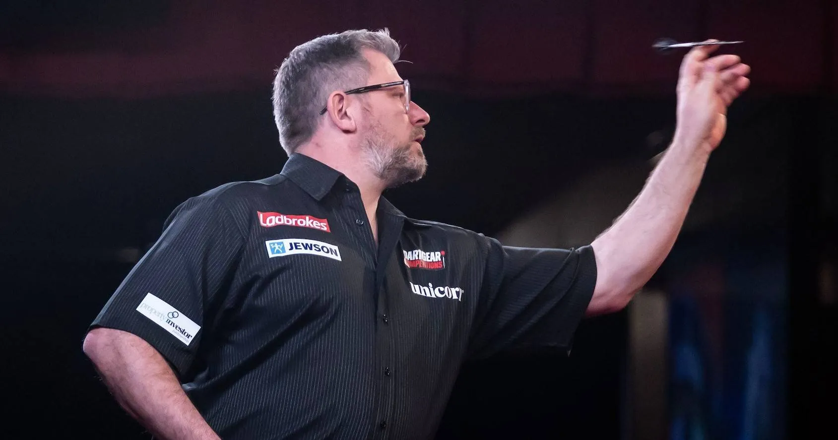 James Wade in Aktion