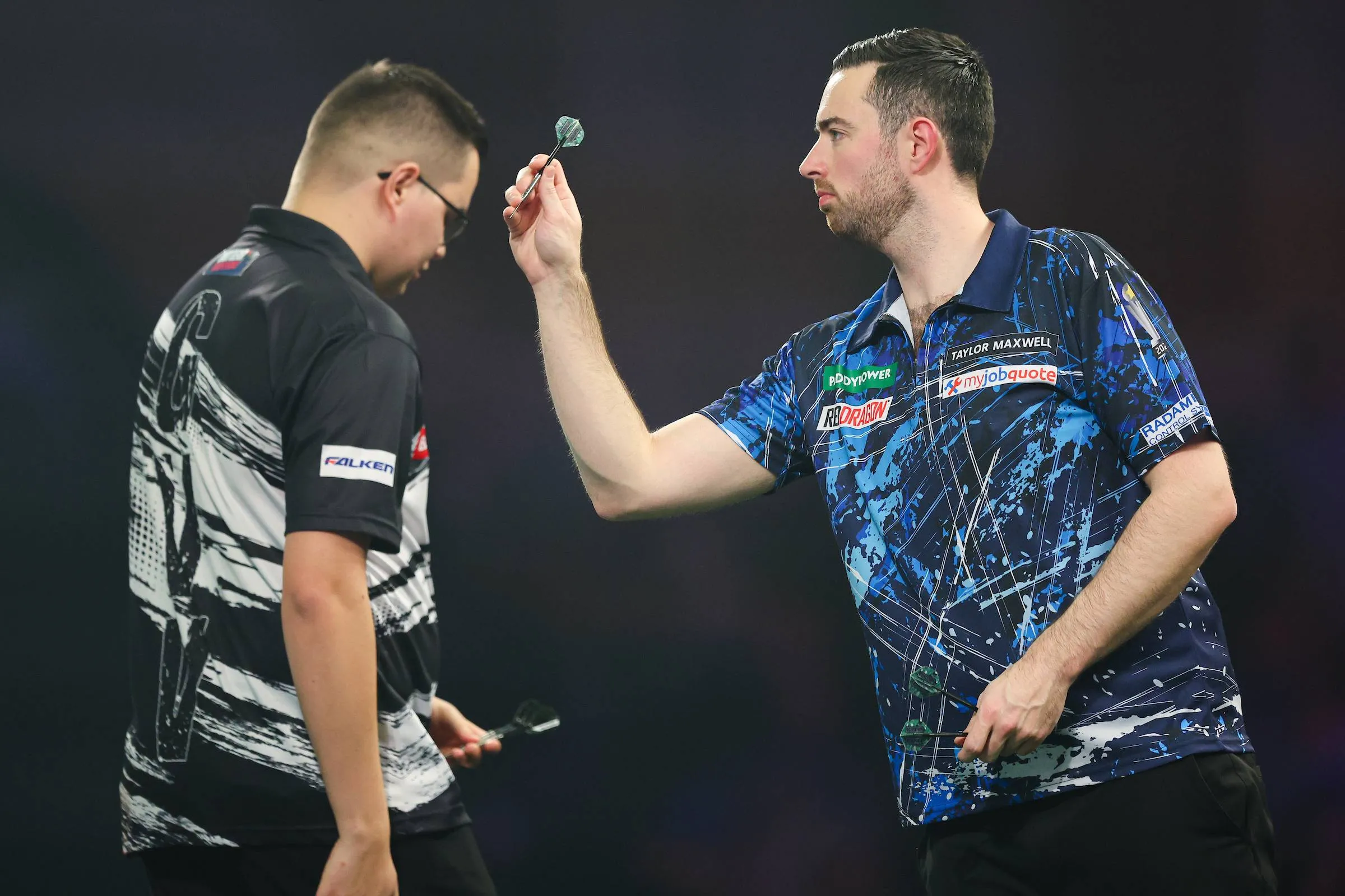 Luke Humphries & Gian van Veen