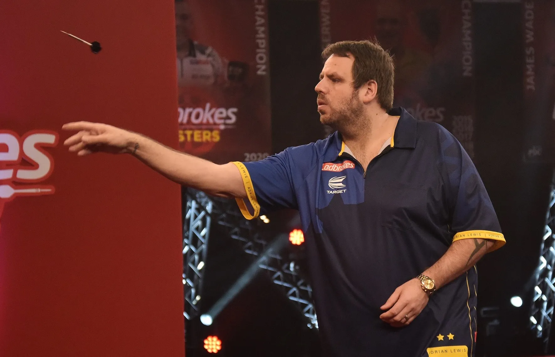 Lewis in aantrekkelijk duel langs Huybrechts op Players Championship Finals