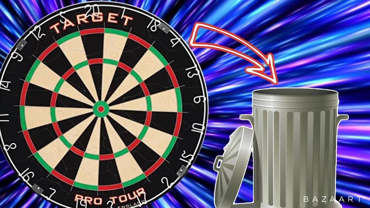 VIDEO: Hoelang gaan dartborden mee bij professionele darters?