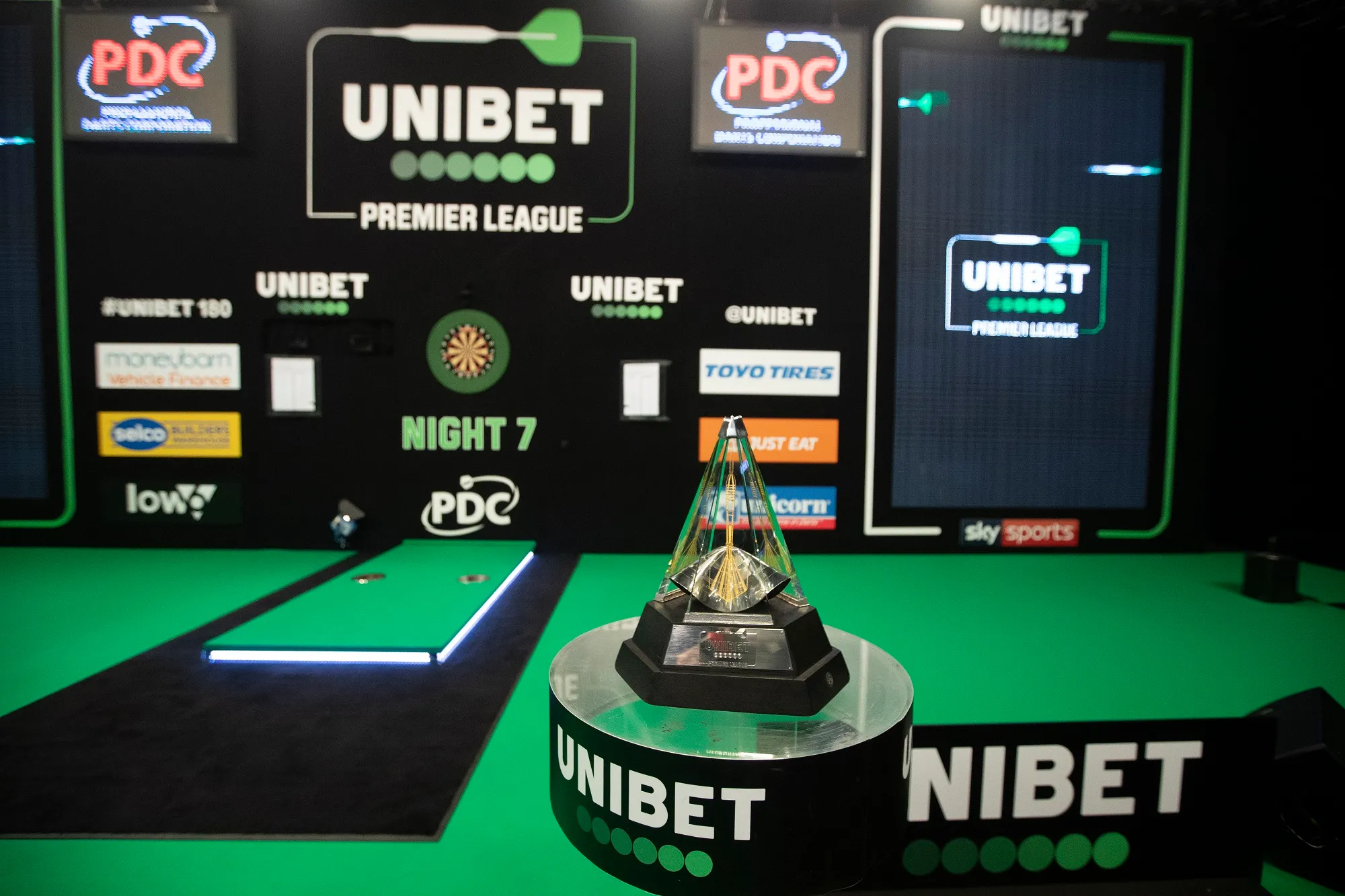 Verdeling prijzengeld Premier League Darts 2021 met prijzenpot van 855.000 pond