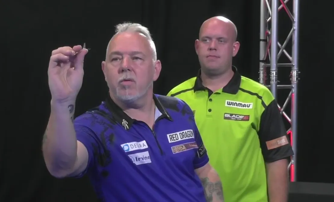 Sublieme Peter Wright knikkert Michael van Gerwen uit German Darts Championship