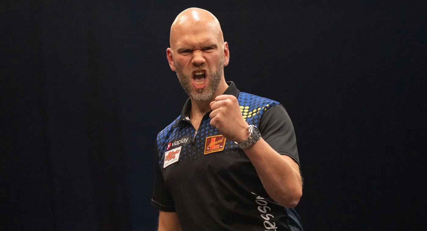 Daniel Larsson, Nordic Darts Masters, R1 (2)
