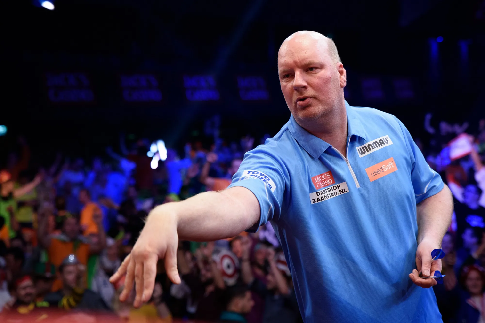 Forse thuisnederlaag voor Van der Voort, Van den Bergh pakt winst tegen De Sousa