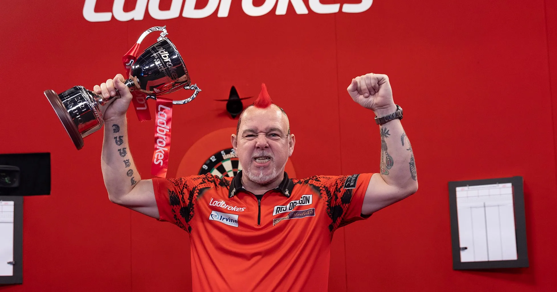 Wright wil grote mond waarmaken na titel op Players Championship Finals: 'Op 3 januari ben ik de wereldkampioen'