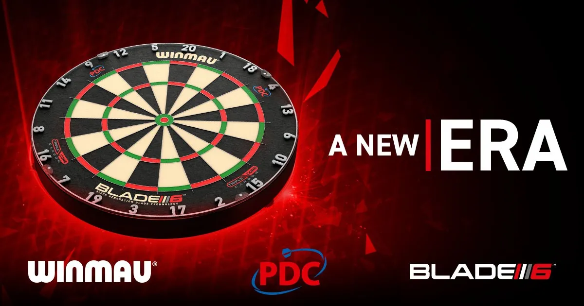 Winmau komende jaren nieuwe bordenleverancier bij PDC
