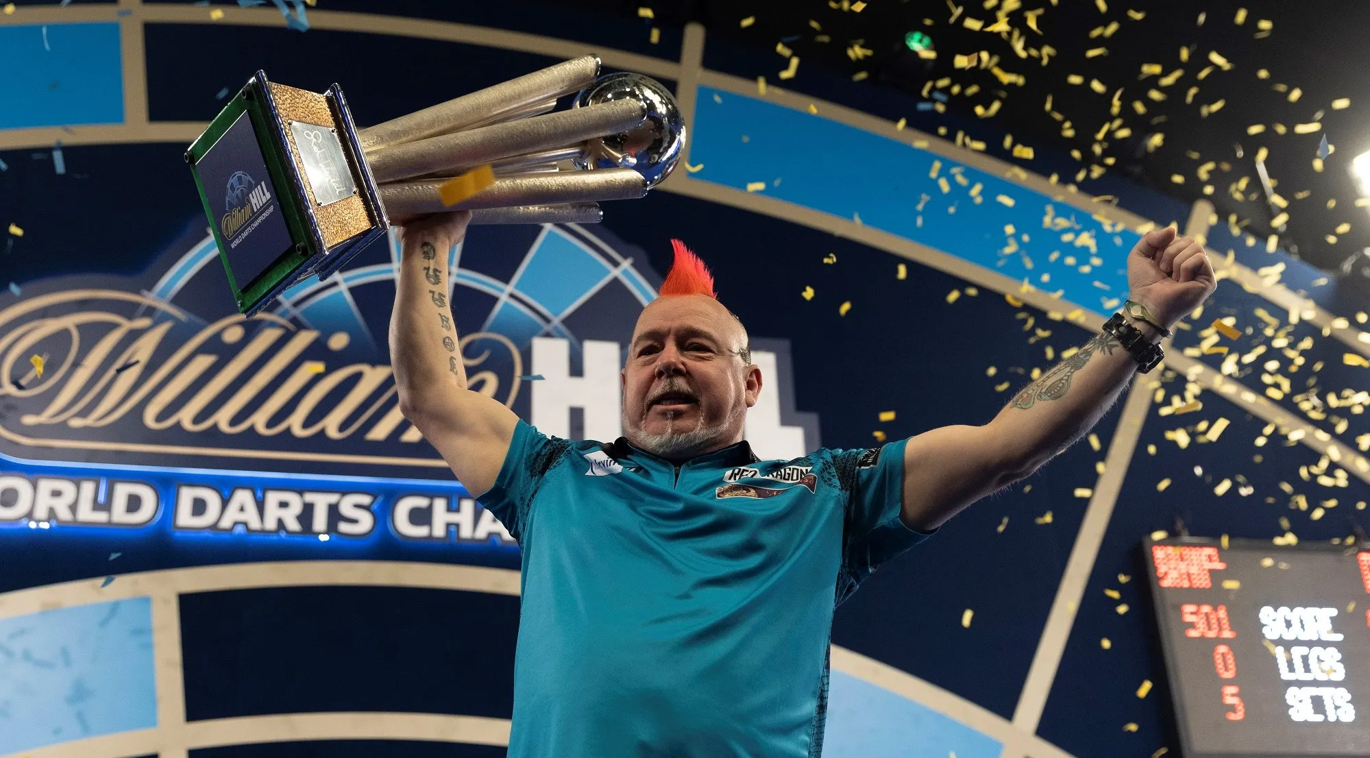 PDC-wereldranglijst na WK Darts: Wright zit Price op de hielen na wereldtitel, Van Gerwen verliest terrein door besmetting