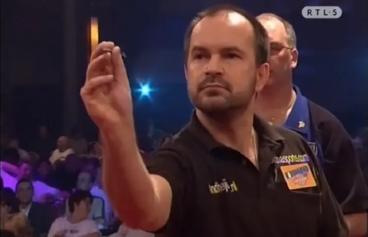 VERGETEN DARTER: André 'The Quiet Man' Brantjes reikte bij zijn WK-debuut meteen tot de kwartfinales'
