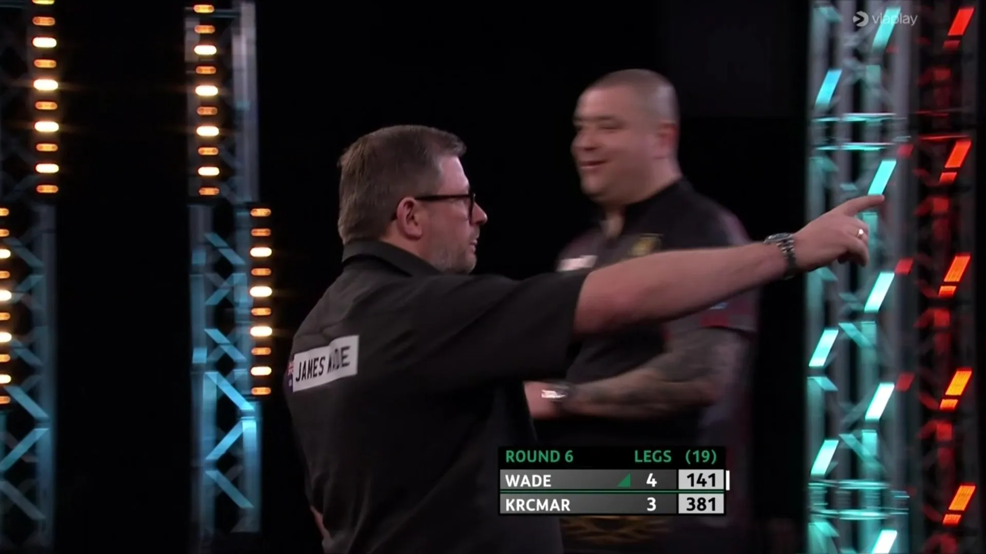 VIDEO: Wade gooit nu zelf negendarter op UK Open