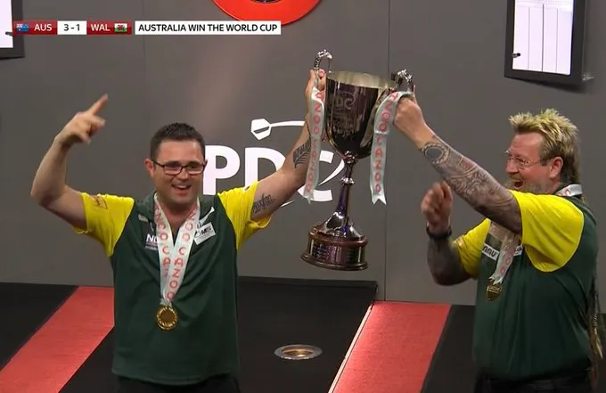 Australië pakt verrassend titel op World Cup of Darts