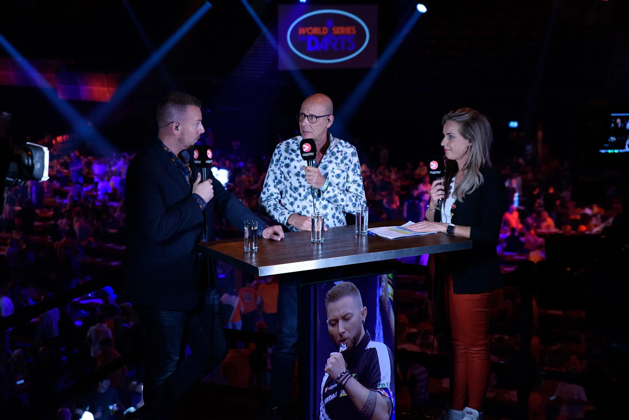 TV Gids met uitzendtijden van Viaplay tijdens de World Matchplay 2022