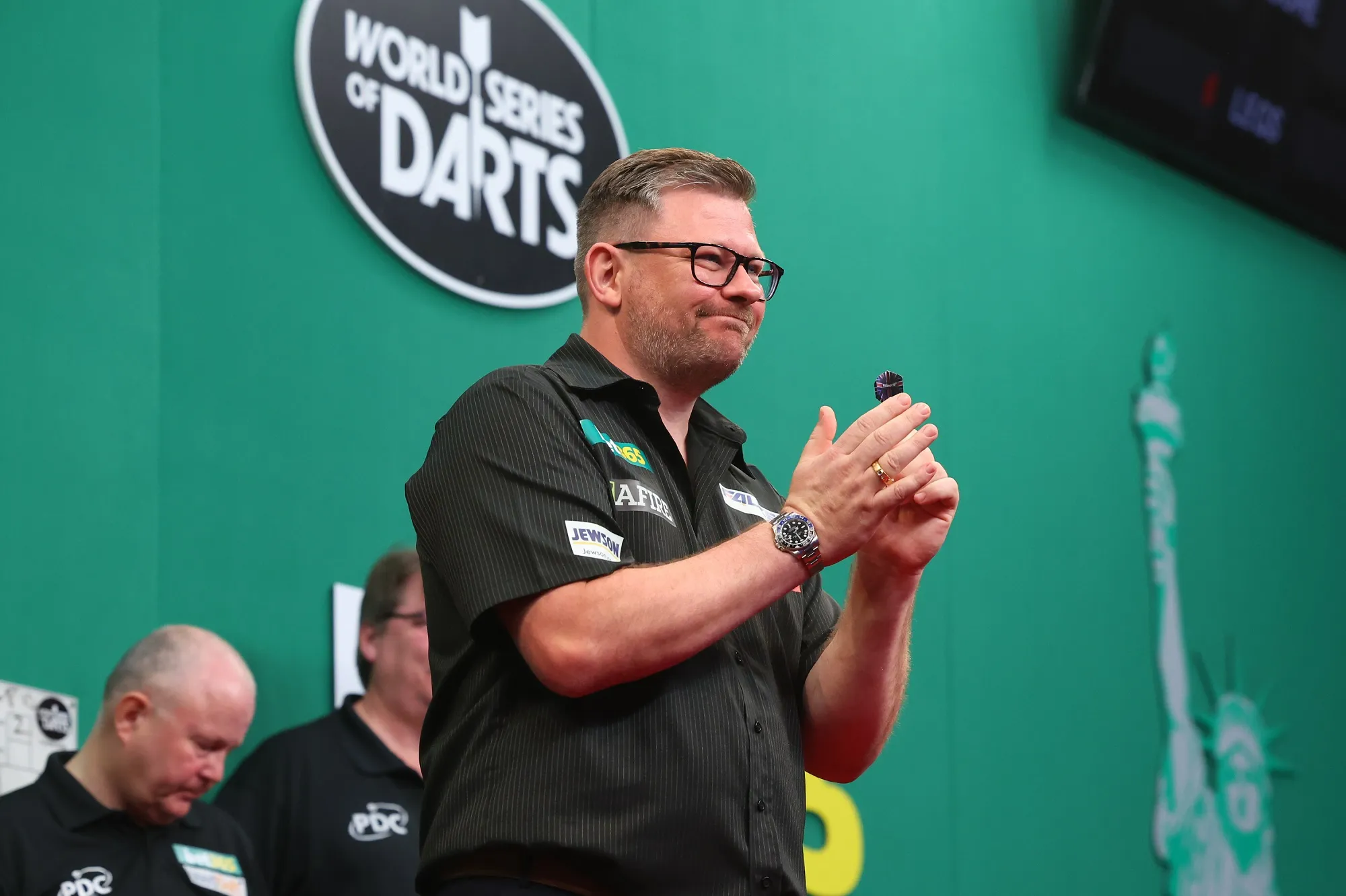 Wade baalt van snelle exit op US Darts Masters: 'Te veel getraind in aanloop naar de wedstrijd'