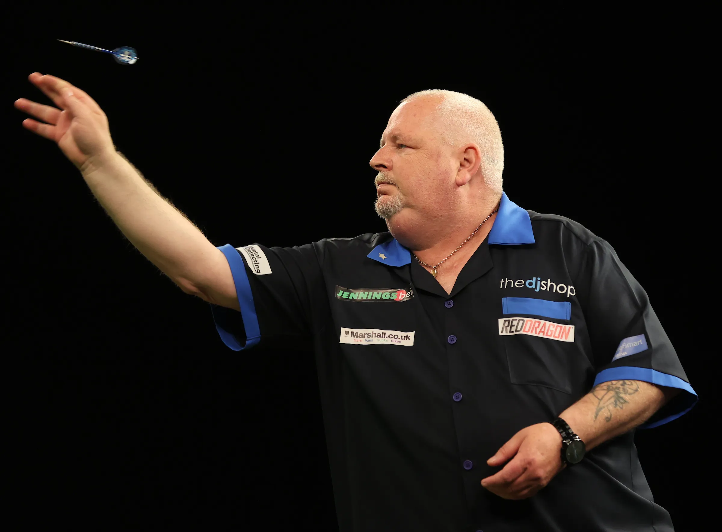 Thornton pakt ten koste van Phil Taylor titel op World Seniors Matchplay