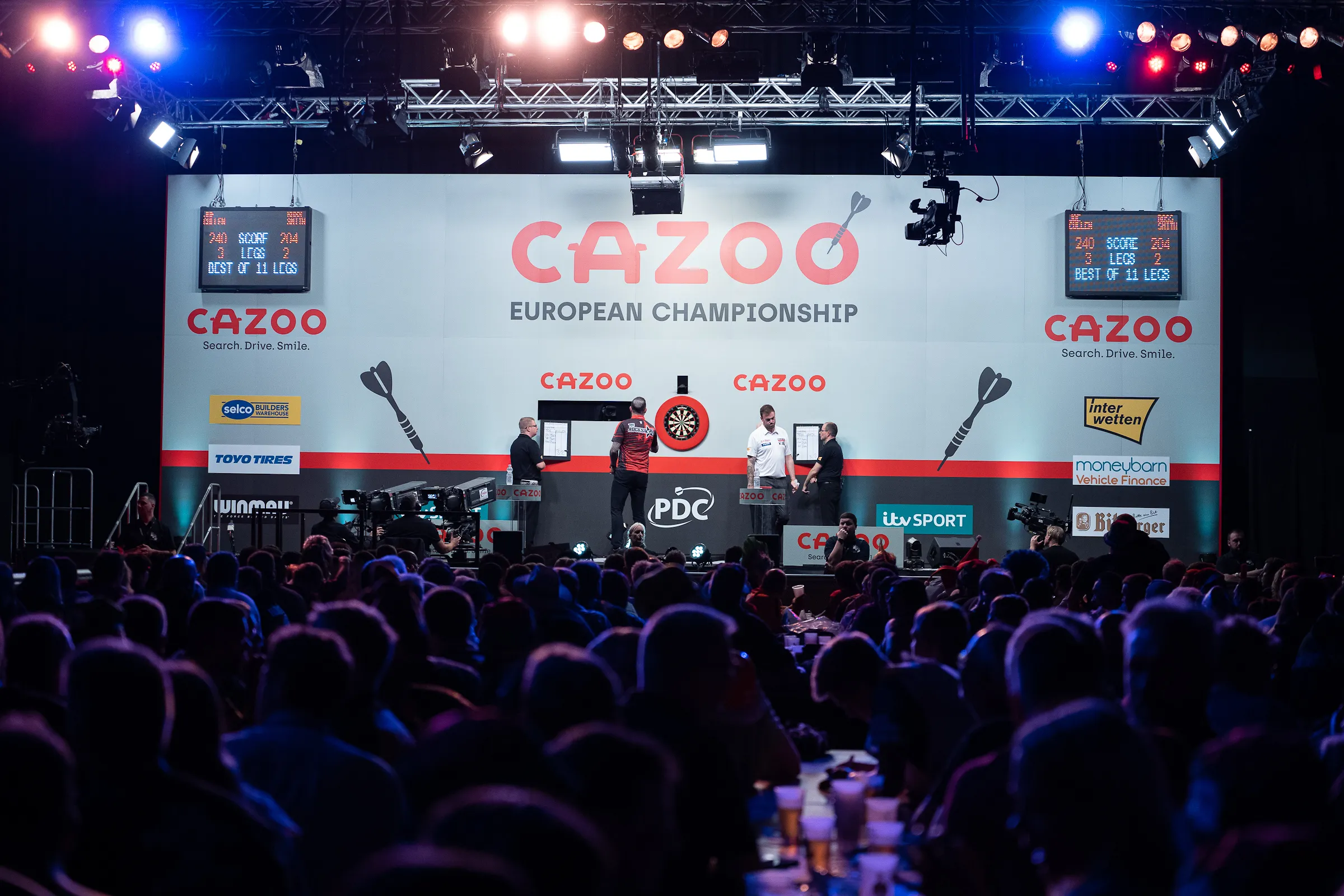 Totaal 180-record op EK Darts nipt verbroken