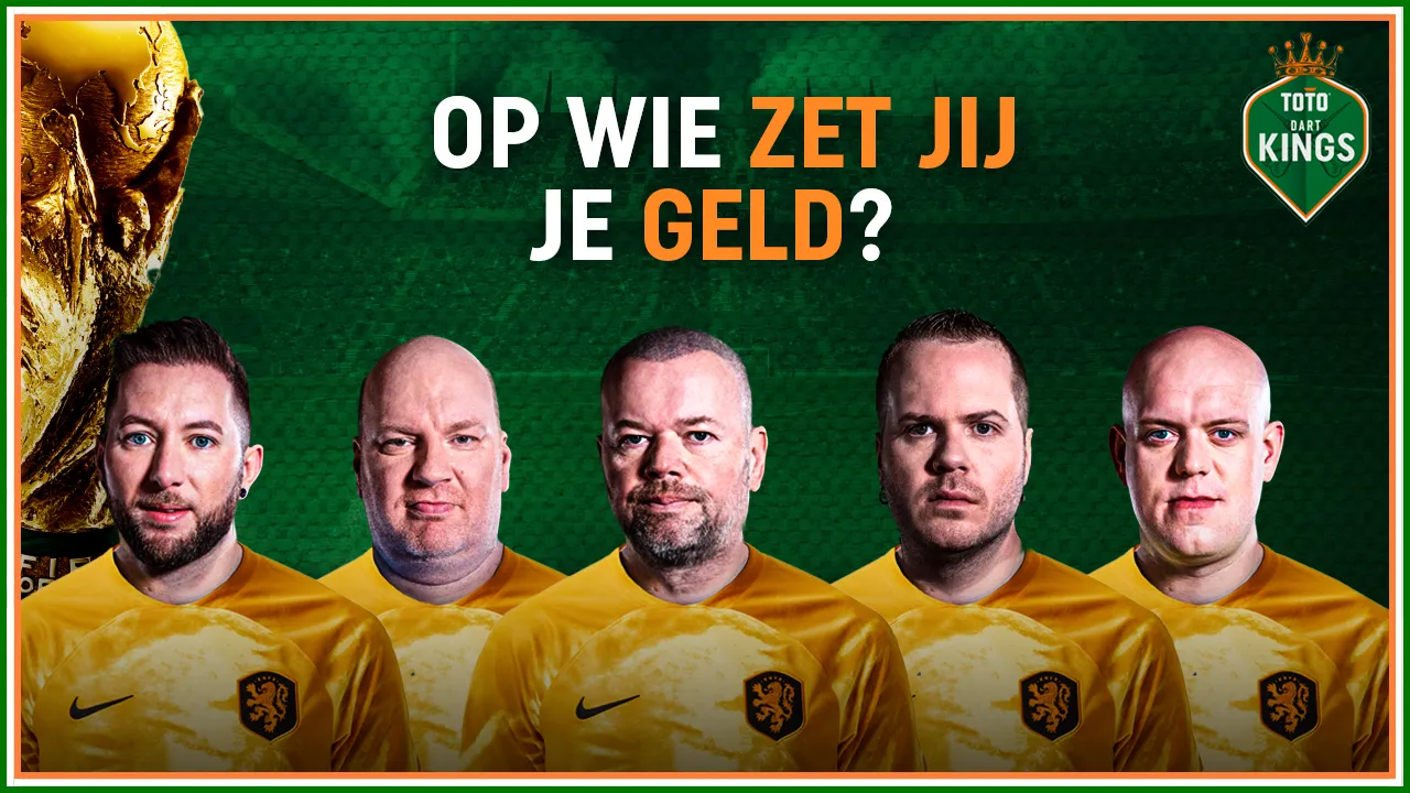 VIDEO: Wie zijn de favorieten voor de wereldtitel volgens de TOTO Dart Kings-spelers?