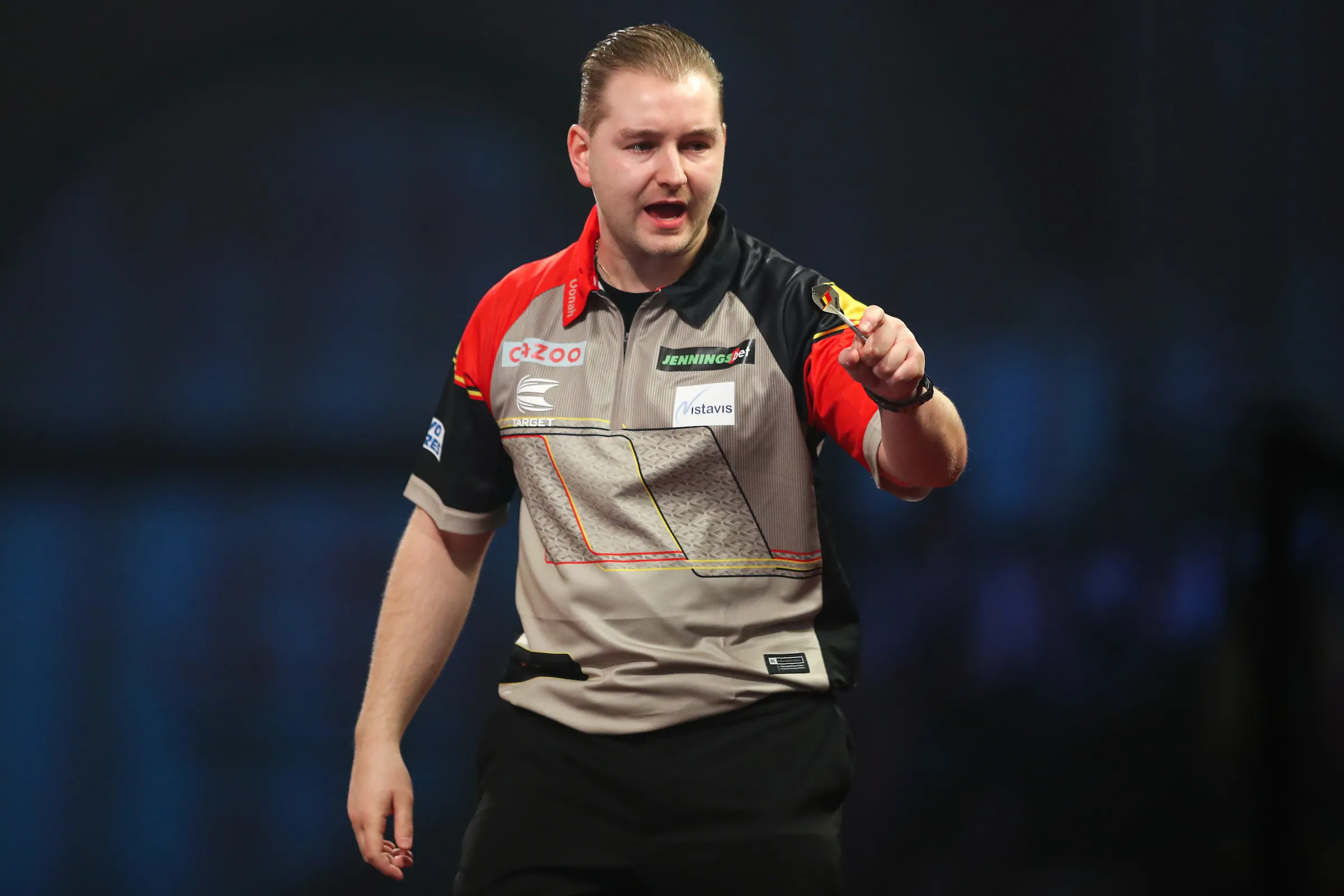 Van den Bergh verliest geen set tegen Huybrechts in Vlaams WK-onderonsje