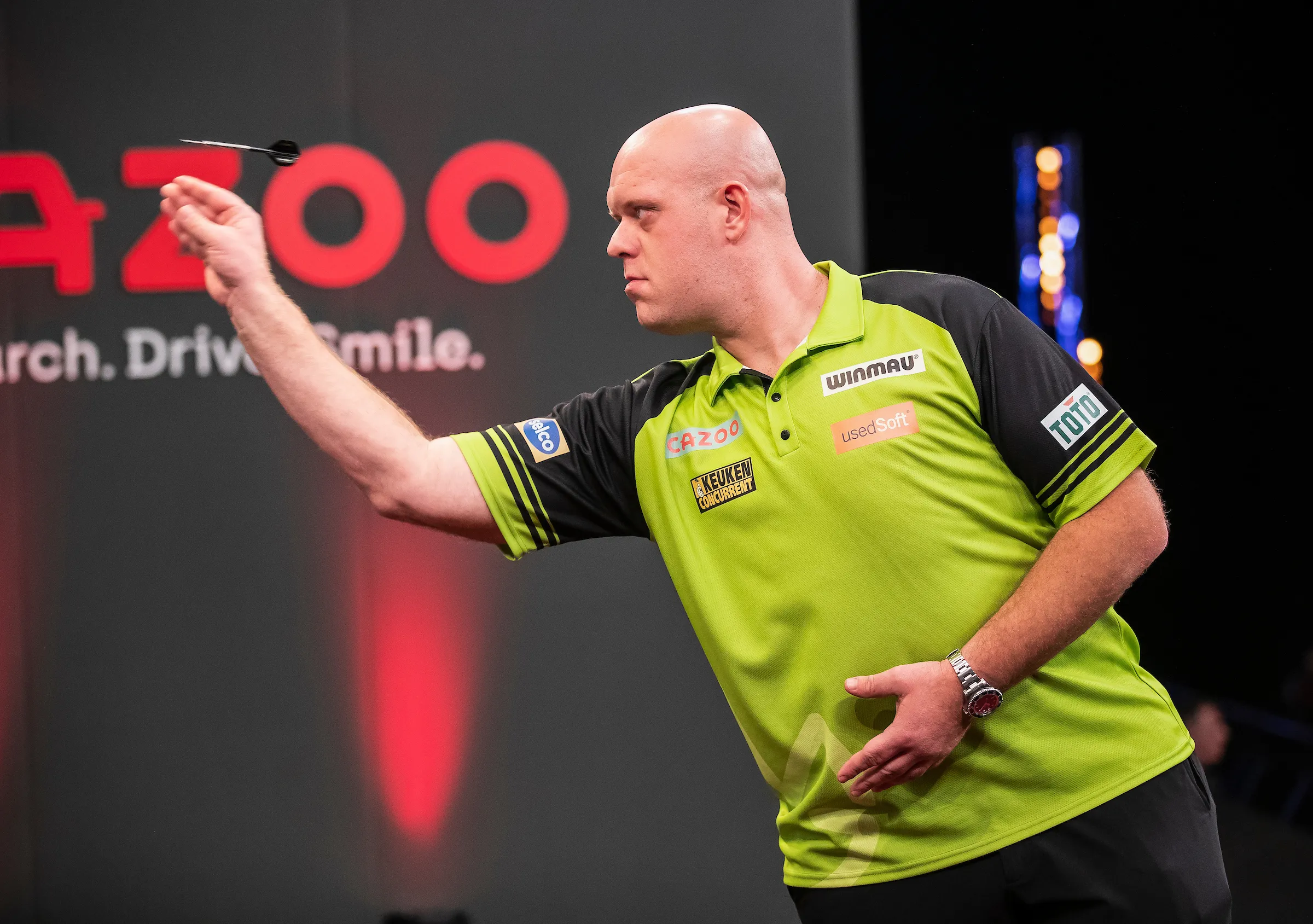 Verdeling prijzengeld Premier League Darts 2023 met prijzenpot van 1 miljoen pond