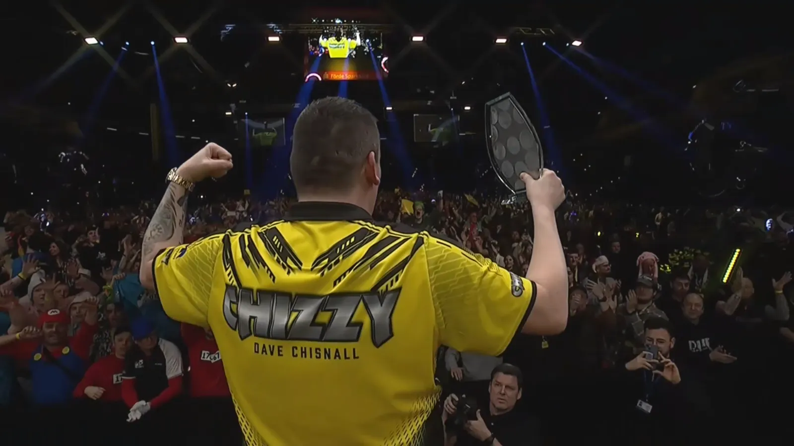 Chisnall wint vierde Euro Tour-titel op Baltic Sea Darts Open na sterke eindsprint in finale tegen Humphries