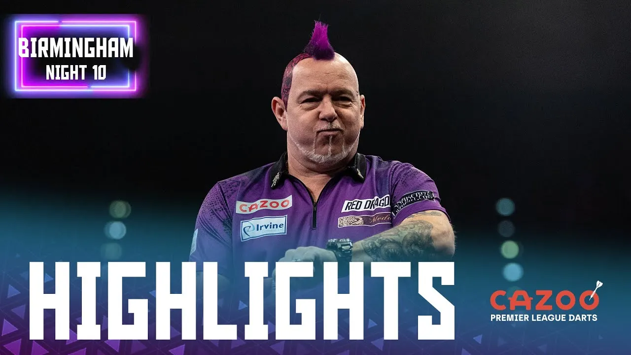 Hoogtepunten van de 10e avond van de Premier League Darts: Wright weer in de lift en Clayton nog steeds in vorm