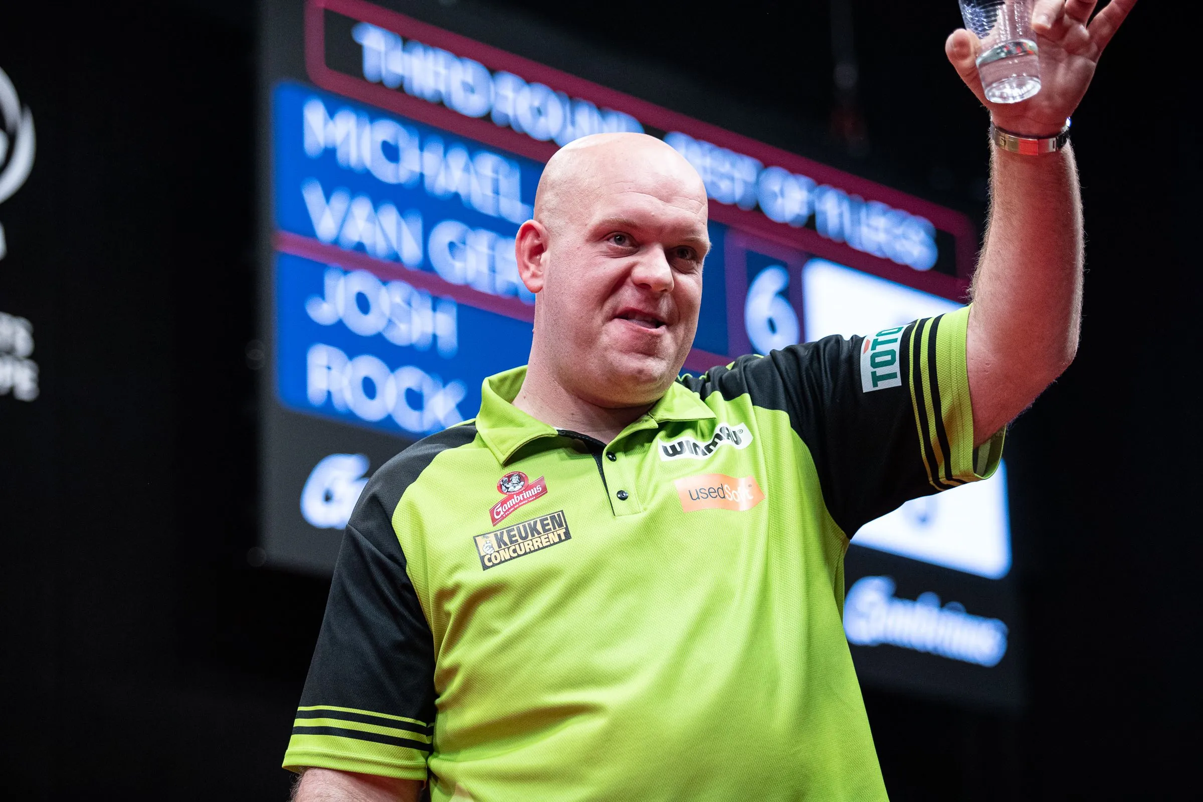 Van Gerwen geniet in New York: ''Leuk om weer terug te zijn in dit gedeelte van de wereld''