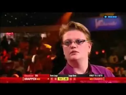 VERGETEN DARTERS: Karin Krappen, tweevoudig majorwinnaar, maar toch altijd in de schaduw van Francis Hoenselaar