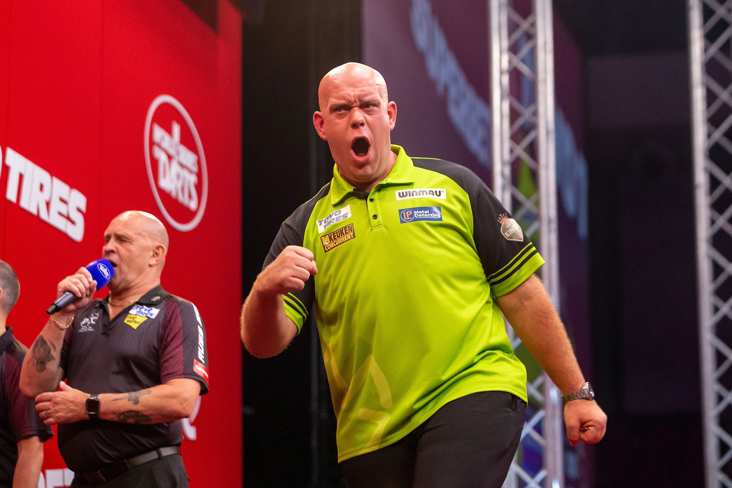Oppermachtige Van Gerwen met 114 gemiddeld naar titel op Poland Darts Masters