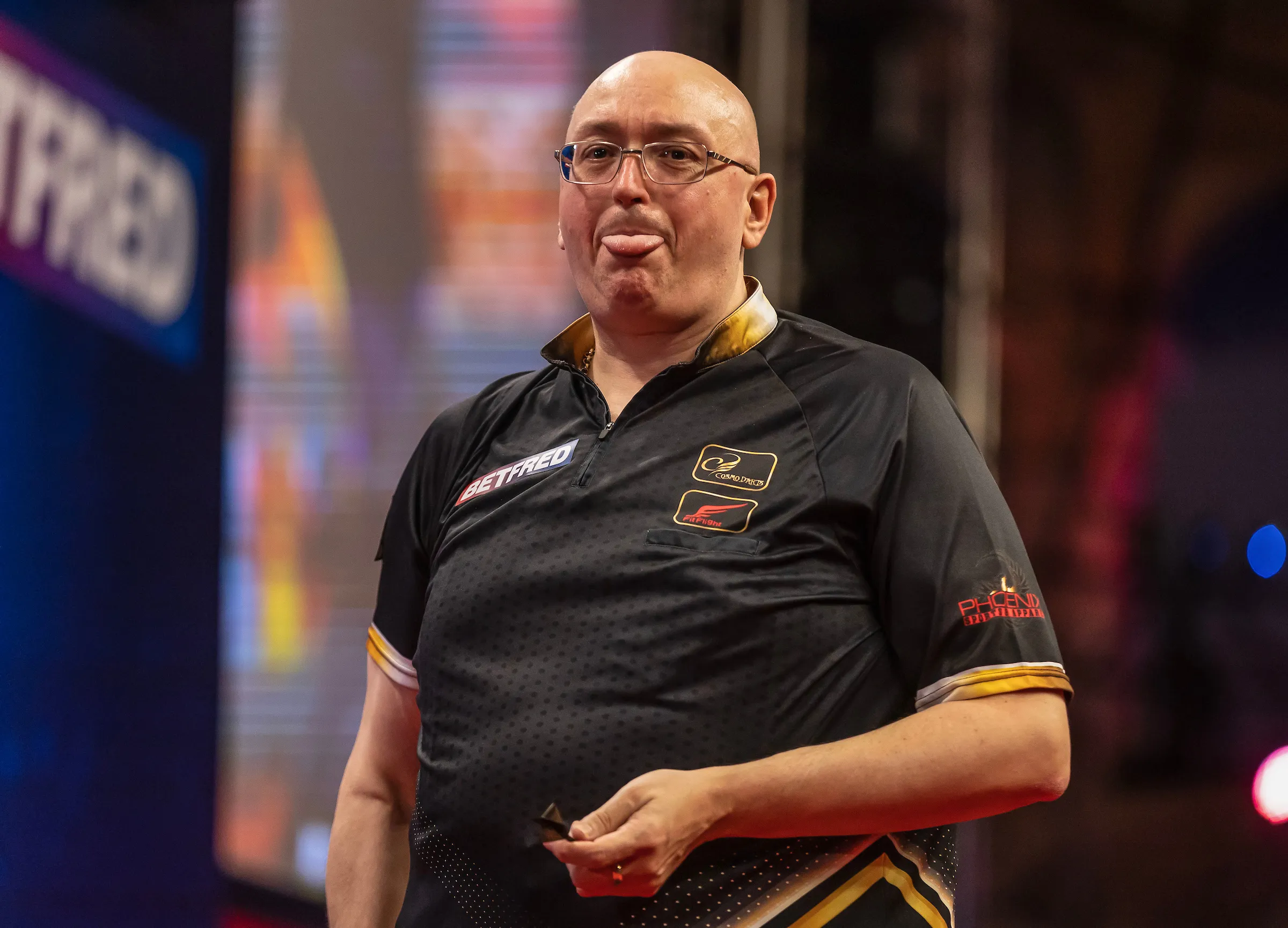 Gary Anderson laat zich verrassen door Andrew Gilding op World Grand Prix