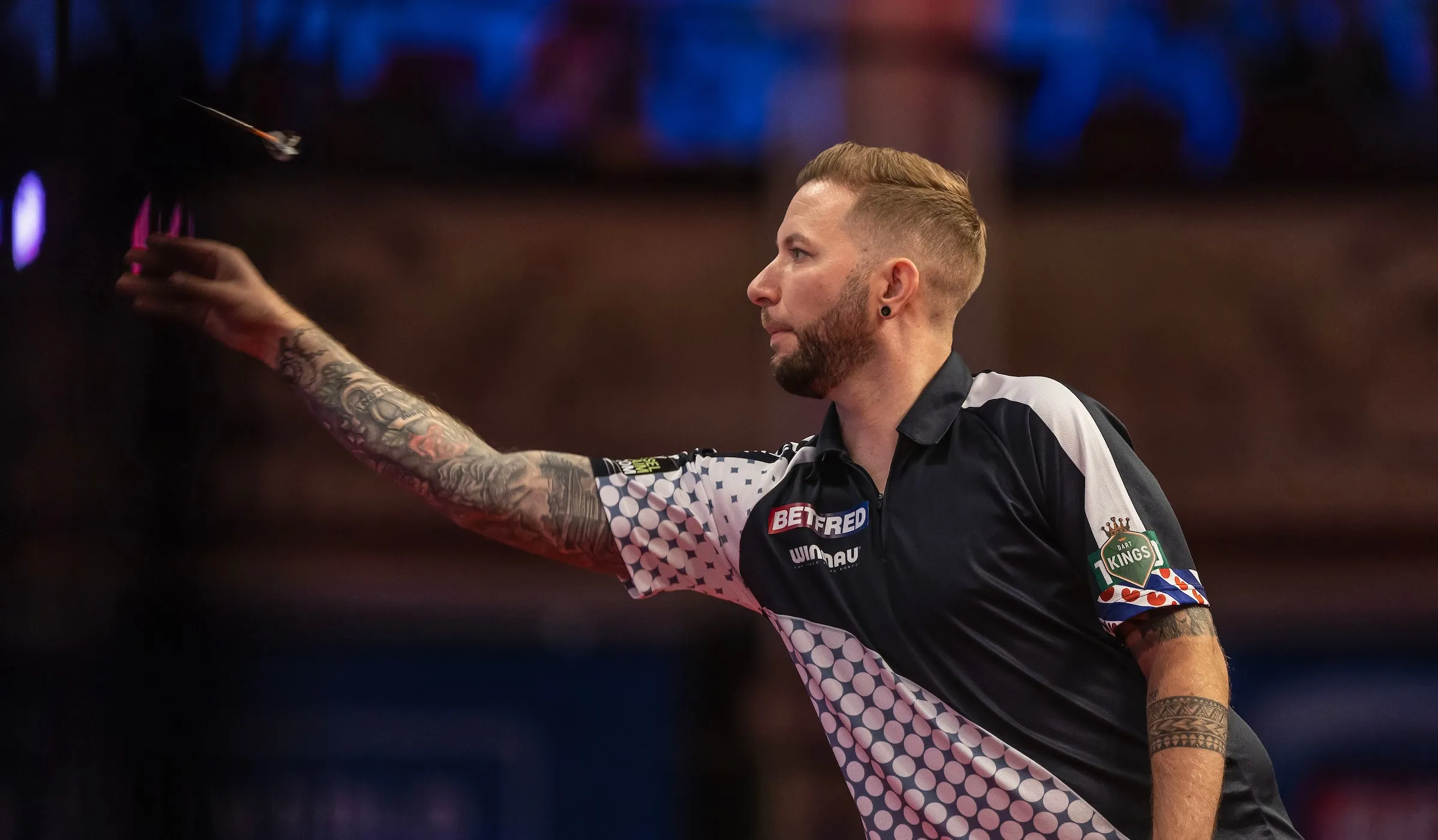 Noppert uitgeschakeld door Aspinall op World Matchplay