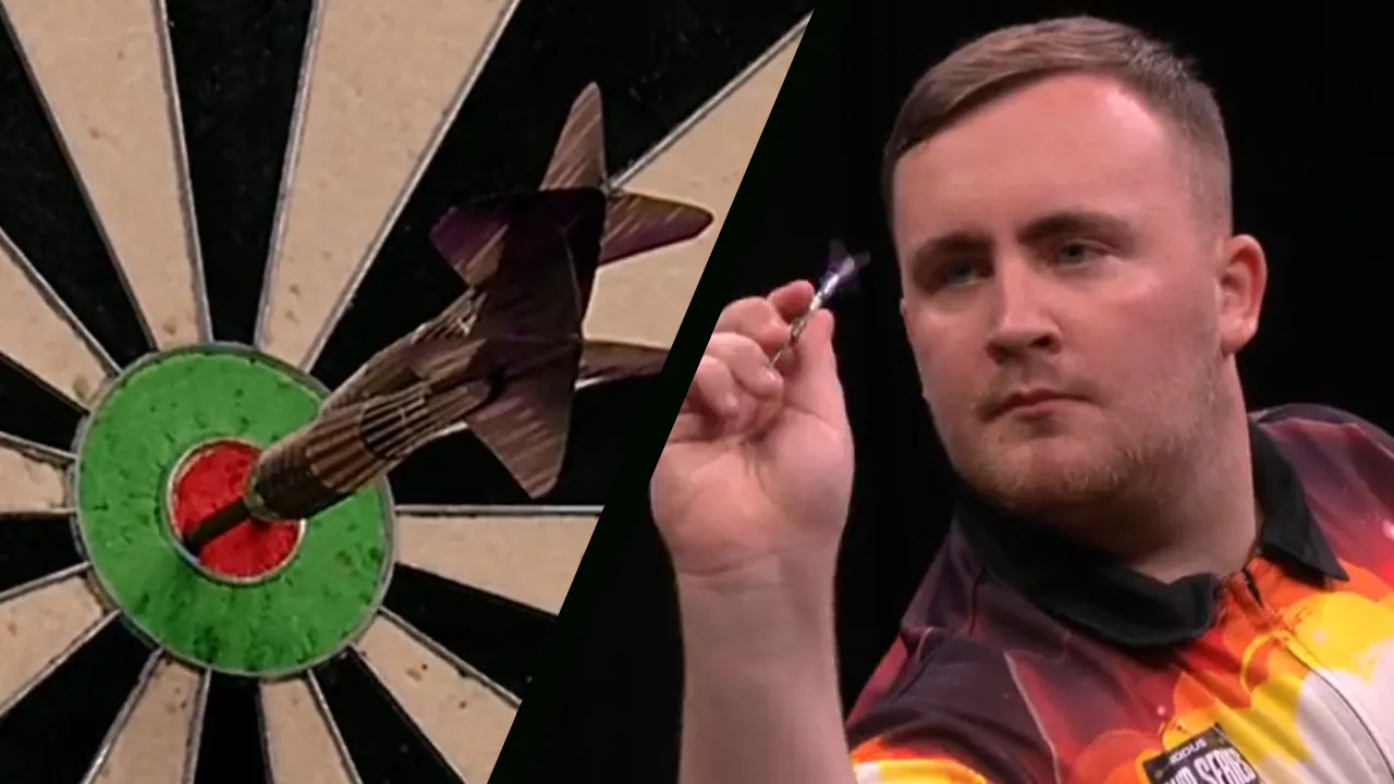 VIDEO: Toptalent Littler gooit bijzondere finish tijdens MODUS Super Series